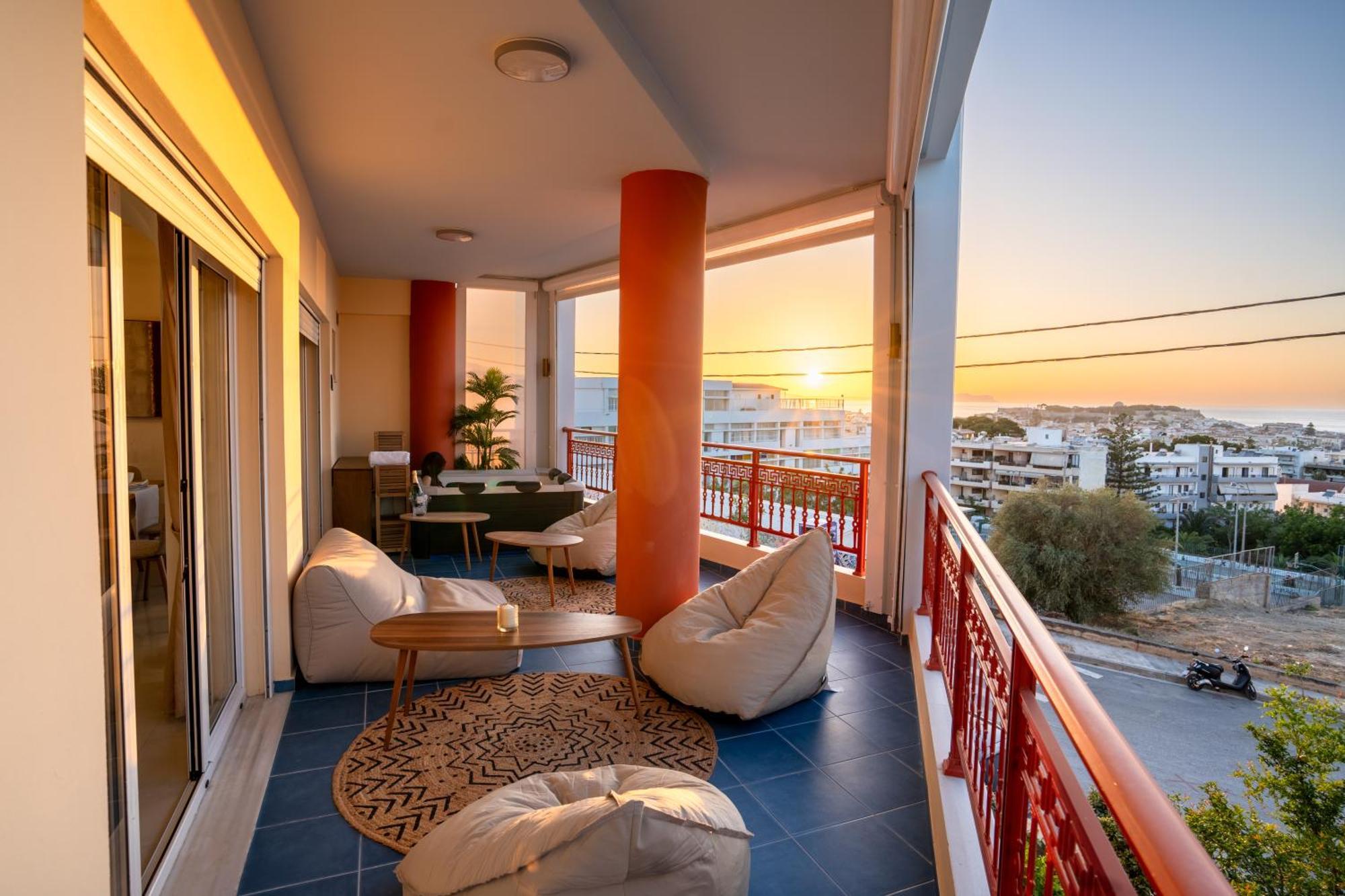 Vdg Luxury Seafront Residence Rethimnon Buitenkant foto