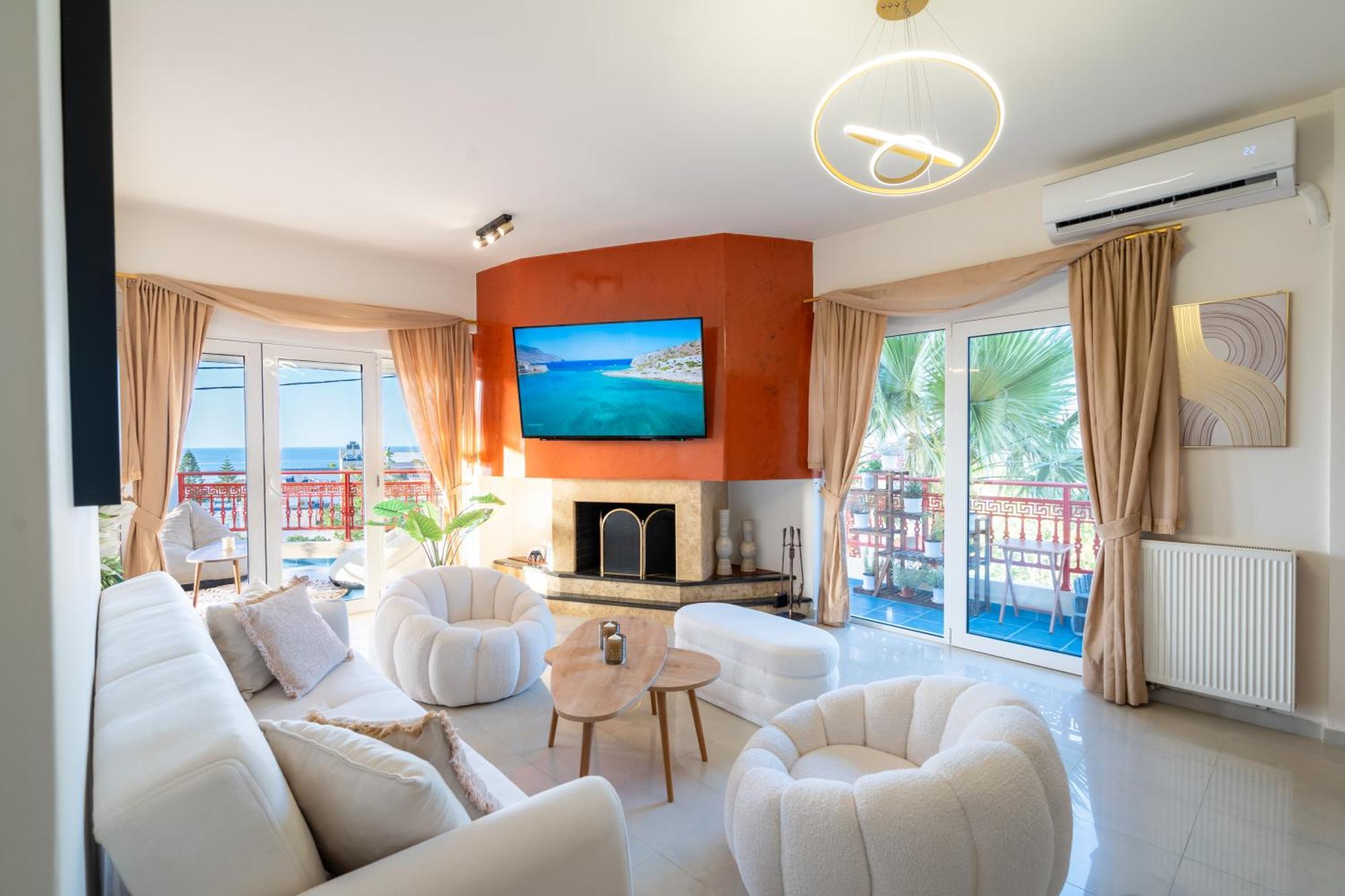 Vdg Luxury Seafront Residence Rethimnon Buitenkant foto