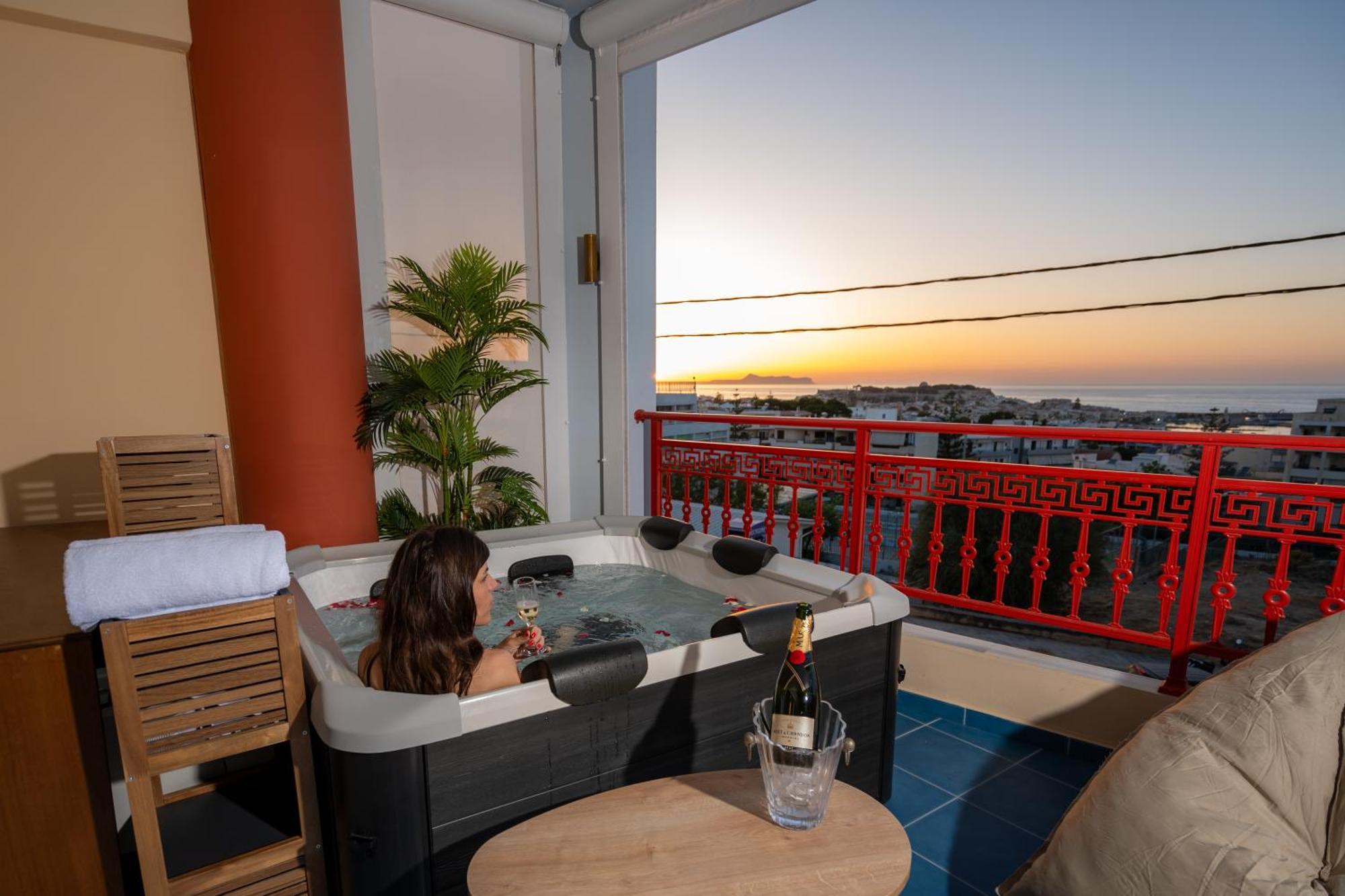 Vdg Luxury Seafront Residence Rethimnon Buitenkant foto